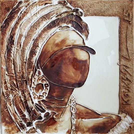 Dâman II (2015) 40x40cm 